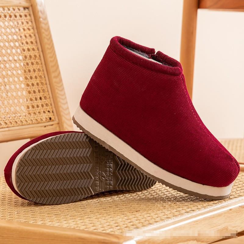 Winter Flats Women Snow Ankle Boots Short Plush Cotton Shoes Winter Designer Men Warm Casual Shoes Trend Walking Cotton Shoes