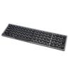 Foldable   Wireless Keyboard Portable Keyboard  -size Keyboard Support       Smartphone and Tablet Grey