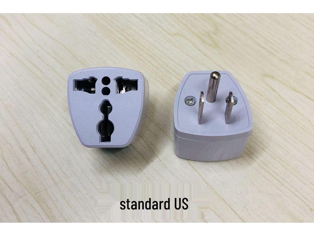 Universal Plug Adapter: US, EU, AU, UK, South African, German Converter