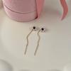 Genuine 925 Sterling Silver Inlay Zircon Pearl Flower Earrings For Women Sterling Silver Jewelry