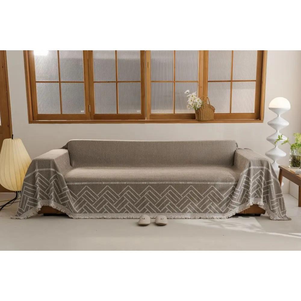 Funda Sofa Living Room Sofa Mat Throw  Autumn Winter Sherpa Camping Sofa Cover Double-sided Availability