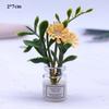 1:12 Dollhouse Miniature Simulation Vase 8 Styles Finished Flower  Miniature Dollhouse Decorations