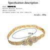 Gold Color Chic Style Women Belt Bride Waist Belt Chain Wedding Dress Jewelry
