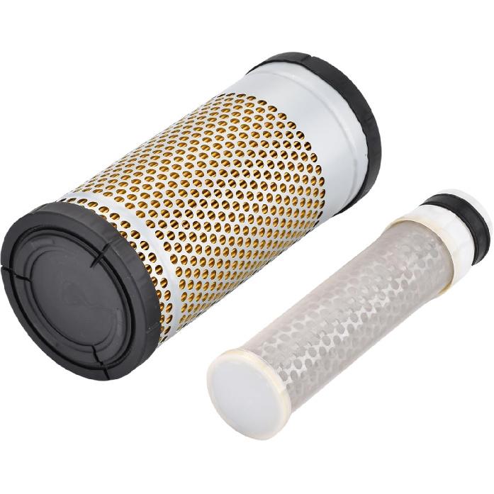 10400511200 19690531100 Inner and Outer Air Filter Element Combo Replacement Compatible with Mahindra Tractor Parts Accessories 2815 HST 3616 Gear