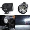 1/2pcs 60W 6500LM 6LED Motorcycle Headlight - Waterproof Driving Spotlight Front Fog Light for Moto Auto Parts