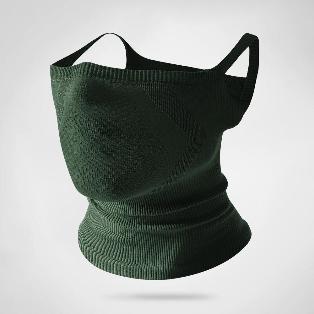 Spring Ear-Hanging Neck Protection Mask: Lightweight Windproof Headscarf for Outdoor Sports, Skiing, Cycling, and Mountaineering