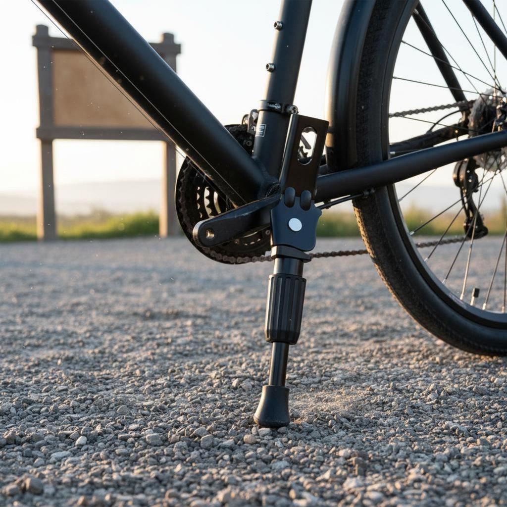 2xAdjustable Bike Kickstand Sturdy Support Cycle Non-Slip Foot