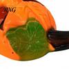 Breathable Scary Halloween Mask Pumpkin Face Mask, Lantern Party Clear Vision Costume Horror Props for Secret Room Games Comfortable Cosplay