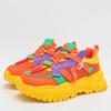 Thick-soled heightening dad shoes mesh surface breathable and comfortable casual sports shoes outdoor couple tide shoes