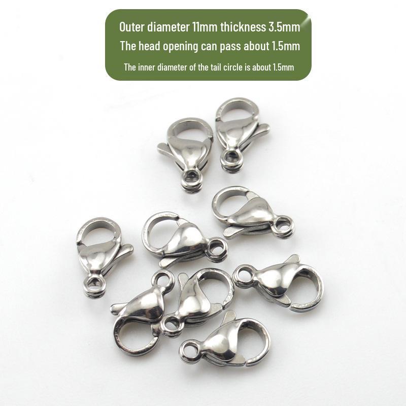 

Ожерелье/браслет из красной веревки из нержавеющей стали с пряжкой в виде капли воды и открытым кольцом