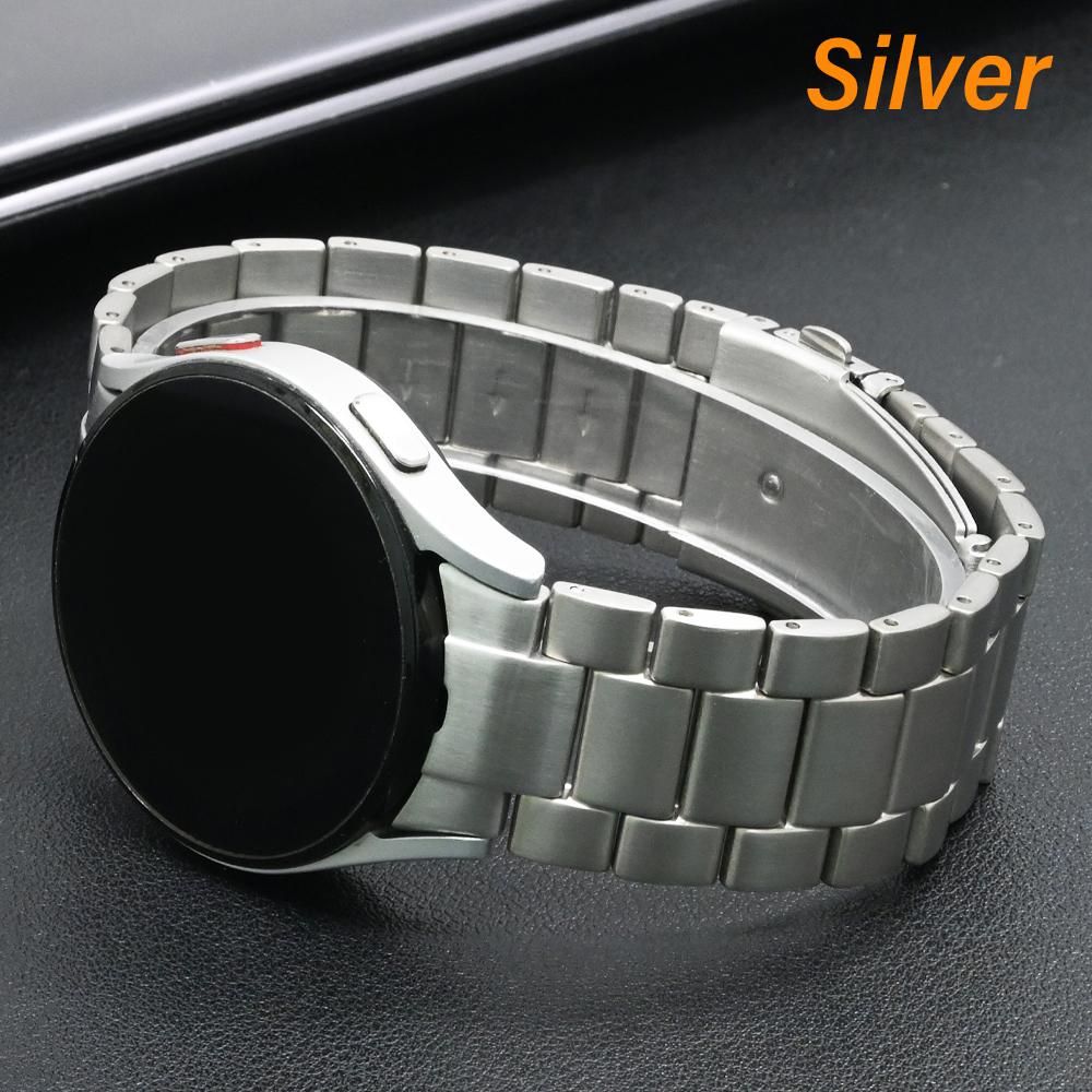 Metall-Titan-Armband für Samsung Galaxy Watch FE 7 6 5 4 40mm 44mm 6Classic 47mm 43mm Lückenloses Armband für GALAXY 5Pro 45mm Armband