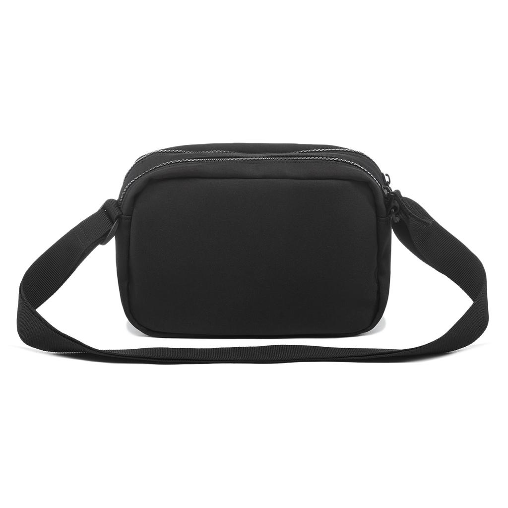 New LiNing Polyester Shoulder Bag, Crossbody Bag Unisex Black ABDU283-1