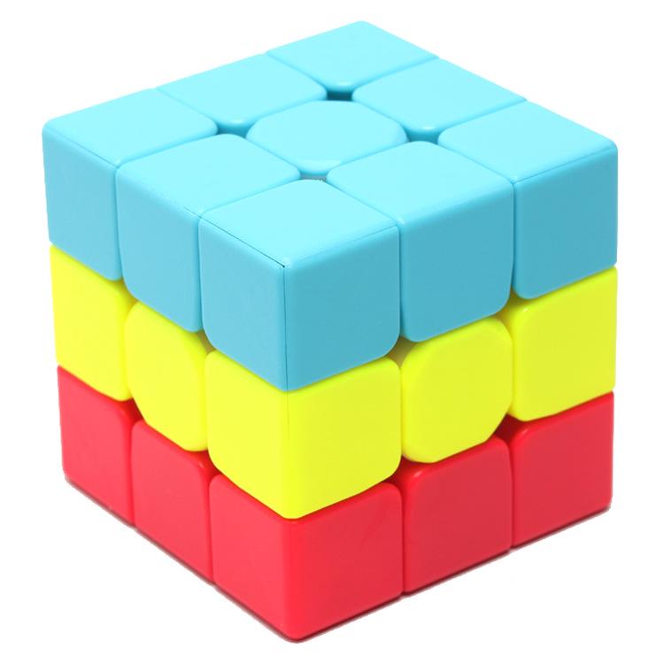 Qiyi Sandwich Burger 3x3x3 Rubik's Cube - Smooth, Flexible Educational Toy for Children
