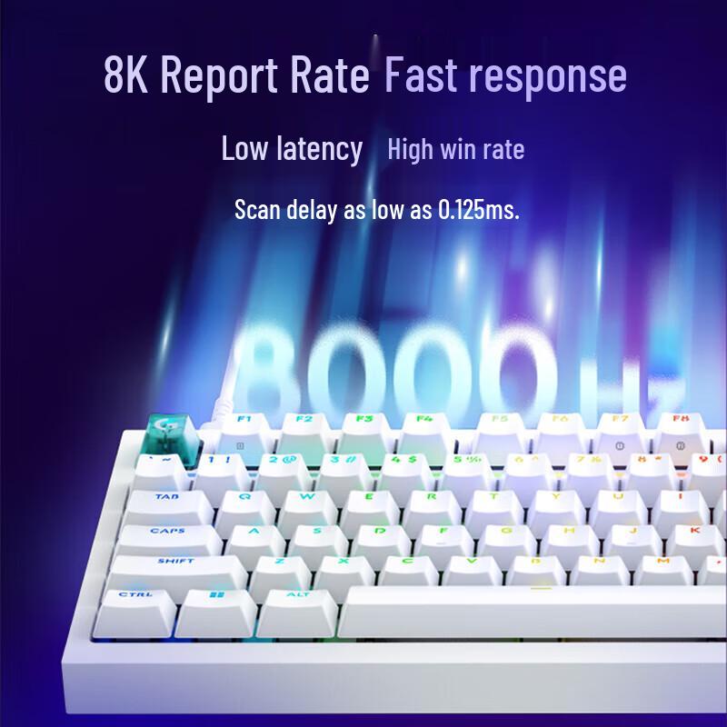 Logitech G316 X 8K Custom Hot-Swappable 98-Key Mechanical Gaming Keyboard