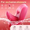 Silicone Vibrator, Nipple, Clitoris, and G-spot Stimulation Masturbator, Multi-frequency Vibration, Adult Sex Toys, Sex Toys
