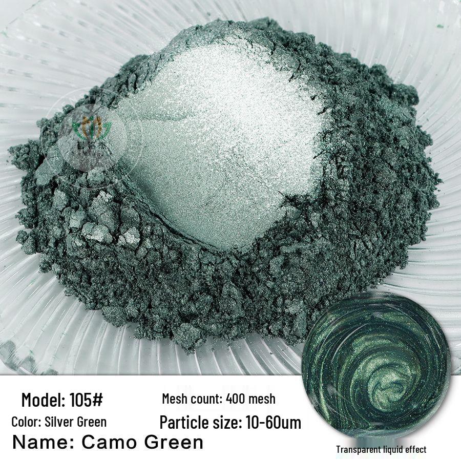 120 Color Chameleon Pearlescent Mica Powder for Epoxy Resin, Paint, and Watercolor
