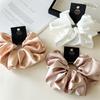 Elegant Retro Satin Scrunchie - Extra Large 18cm Diameter, Luxurious and Fashionable Hair Tie
