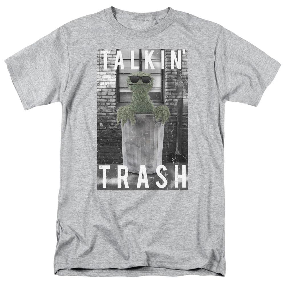 Sesame Street  Talkin  Trash  T-Shirt - Regular or Tank - to 5X XL