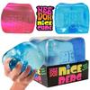 Schylling Nee Doh Cubo Grande Nice 8 A 8,5 CM Translúcido Rebote Lento Não Tóxico Brinquedo Sensorial Para TDAH Autismo