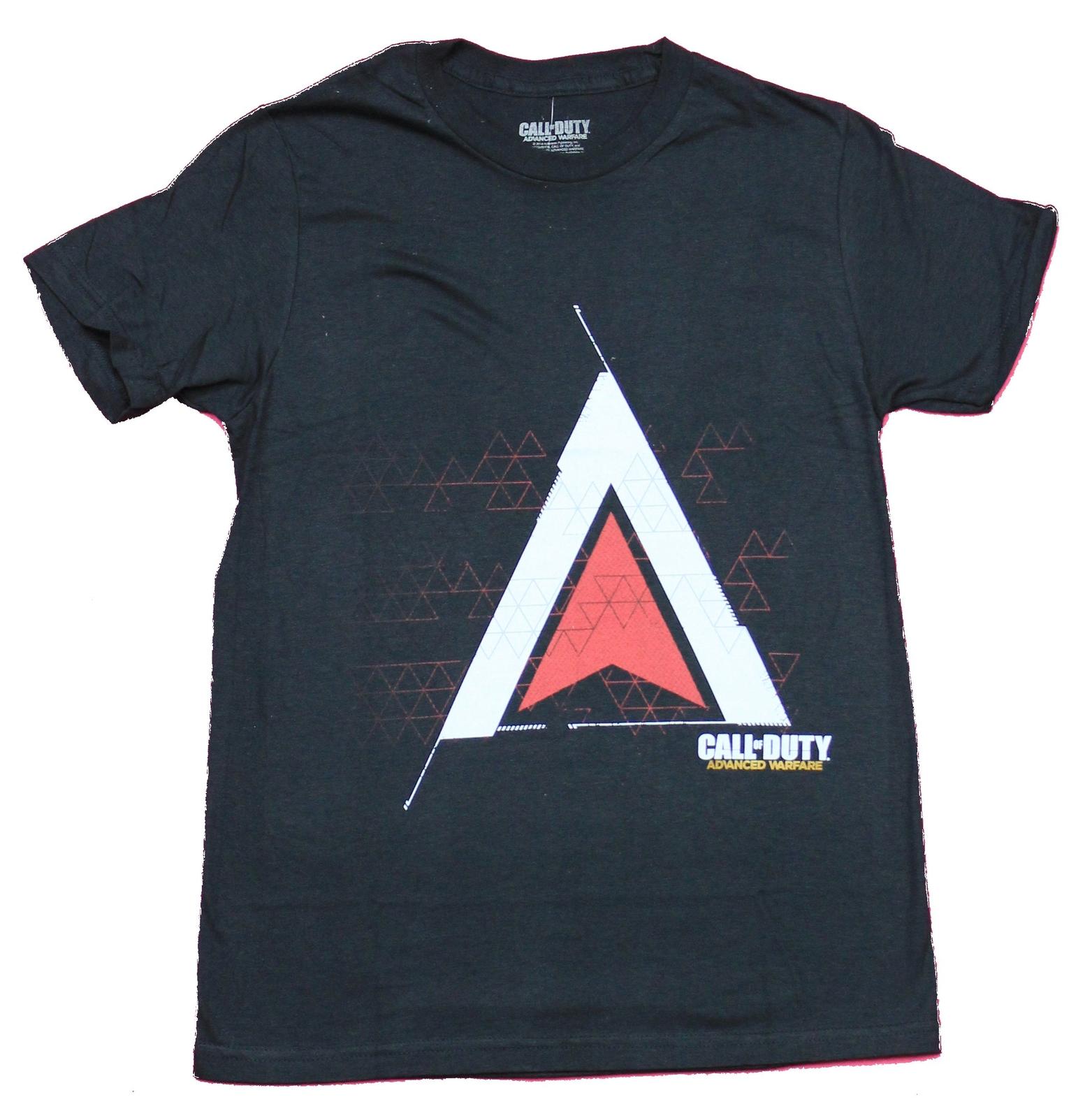 Call of Duty Advanced Warfare Adult New T-Shirt - Triangle Design Pic XL