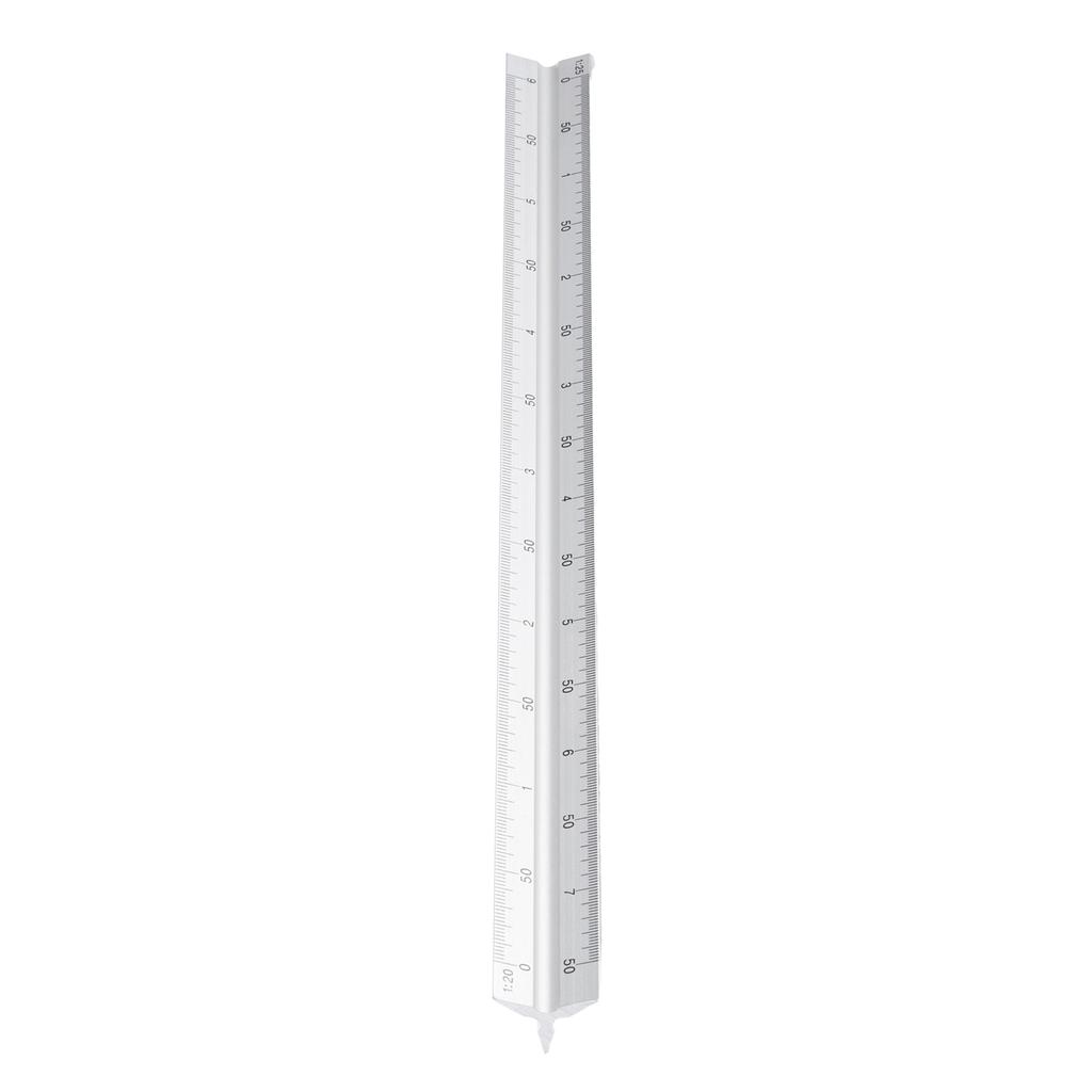 XD Collection Triangle Aluminium Ruler