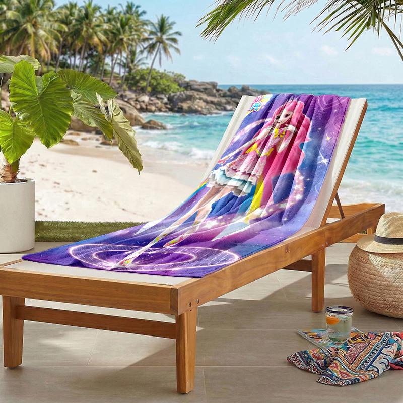 Magic Sweety Fashion Beach Towel: Ideal for Summer Adventures Soft, Absorbent and Quick Drying Suitable for Swimming and Bathing