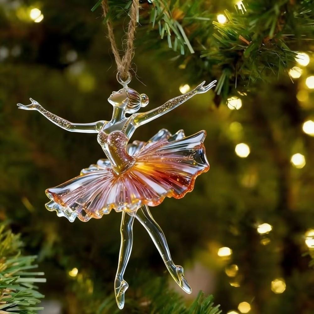 Ballet Dancer Acrylic Hanging Ornament Lucky Goddess Lucky Goddess Charm  Vehicle Decor
