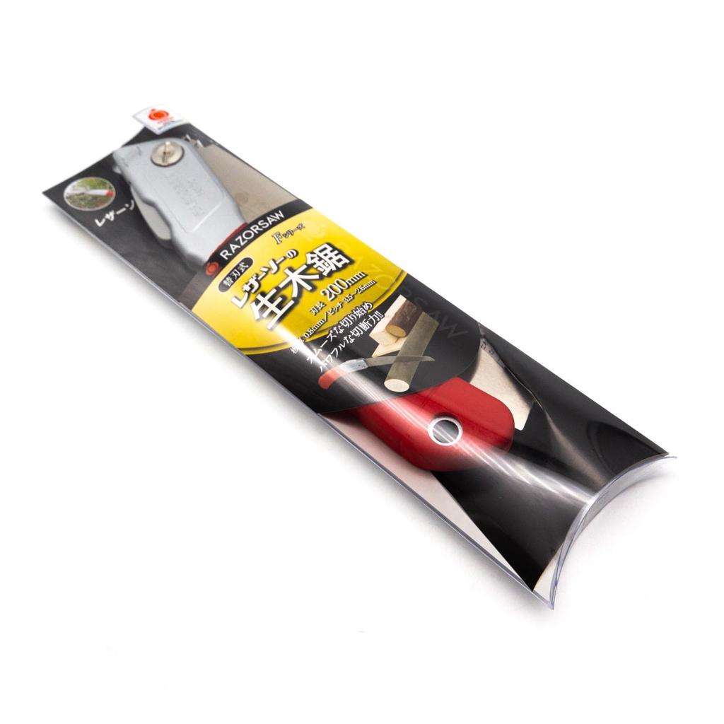 Razorsaw Raw Wood Saw Folding 200mm Coarse Meat Body 811