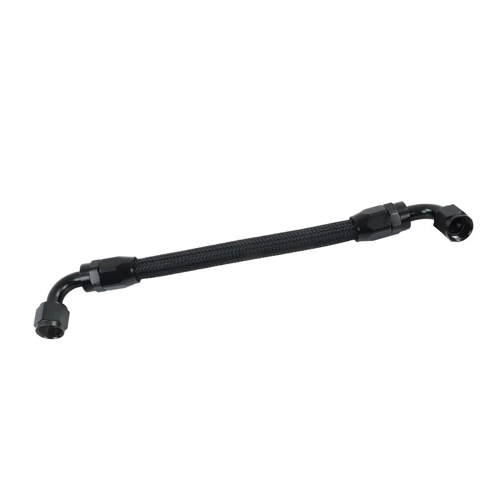 High Flow Fuel Rails Kit ‑8AN Port Billet Aluminium Black Stable Performance EFI Fuel Rails for LS1 LS6