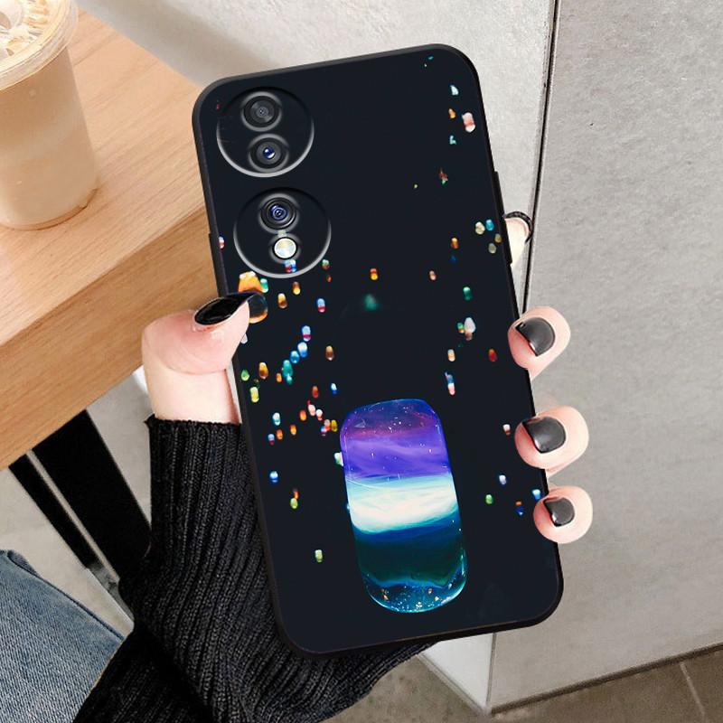 Case For Honor 70 5G Cover Honor 70 Pro Soft Silicone Phone Back Funda For Huawei Honor 70 Lite Case Para Honor70 Pro Plus Paint