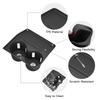 Smabee for Mazda CX-5 2026+ Center Console Cup Holder Shock-Absorbing Drinks Tray TPE Organizer Car Interior Accessories Black
