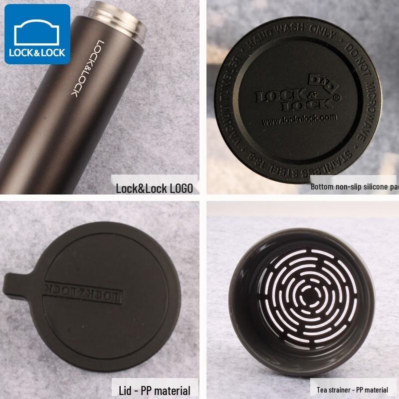 Lock&Lock 304 Stainless Steel Handle Mug