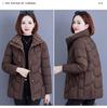 Women’s Short Windproof Thicken Warm Winter Jacket For Mom