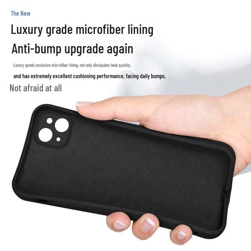 KEKLLE Liquid Silicone Shockproof Phone Case for iPhone 14/15 Series