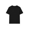 Fila Brand Logo Print American Retro Round Neck Short Sleeve T-Shirt Unisex Tops Black F51U318199FBK
