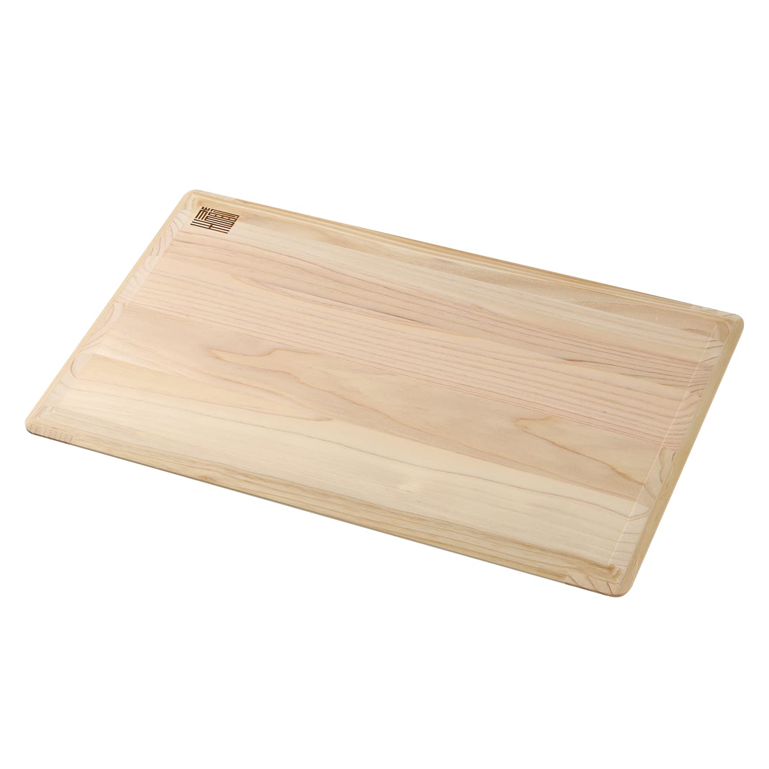 Made in Lightweight Hinoki Wood Cutting 33 x 20 x 1 cm Cutting Hinoki [Hinoki King] Japan, Board, Small, [Wooden Board, Wood] бежевый