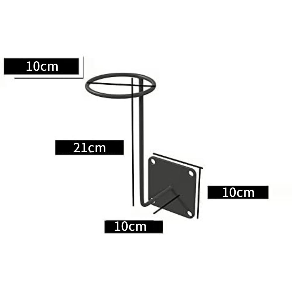 ILM Helmet Helmet Storage Hat Storage for Road Full Face Space Utilization 3-Piece Holder/Hanger, Hook, Rack, Wall-Mounted Motorcycles, Bicycles,
