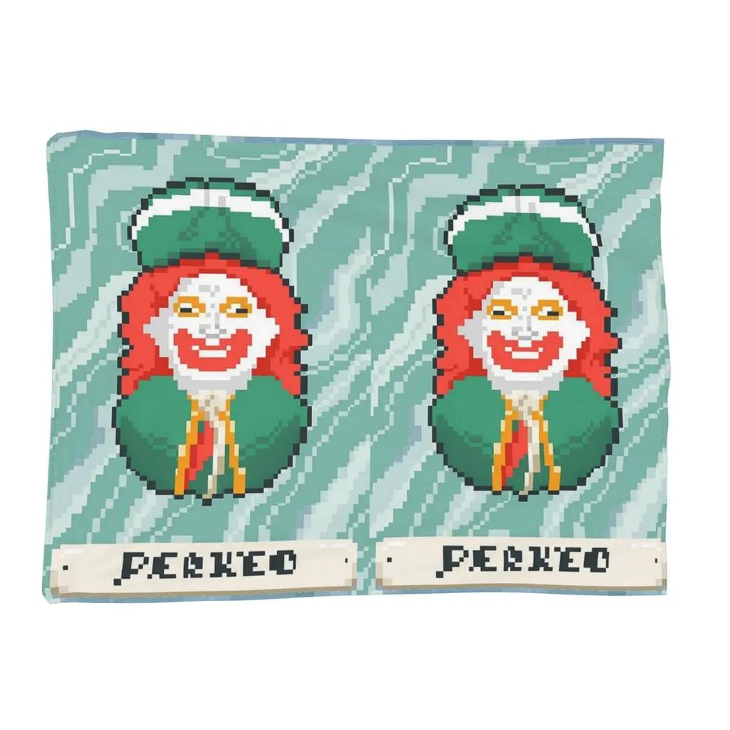 Balatro Playing Card Jocker Lusty Joker Blanket Soft Flannel Throw Blanket Bedding for Bed Living Room Picnic Travel Home Sofa