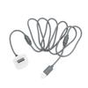 1.8m USB Charging Cable Double Magnetic Ring Playback Charging Cable Game Accessories for Xbox 360 Wireless Game Controller