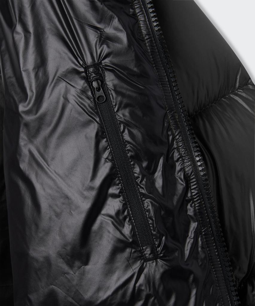 Musinsa Standard [City Leisure] Sheer Ripstop Double Pocket Down Short Padded Jacket [Grey]