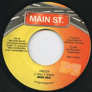 

7inch Record MADD ANJU Freezer none Main St. 1996 Jamaica Reggae Ska Dub Used