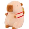 Burger Fries Capybara Apron Shaped Plush Doll Childrens Birthday Gift Home Decor