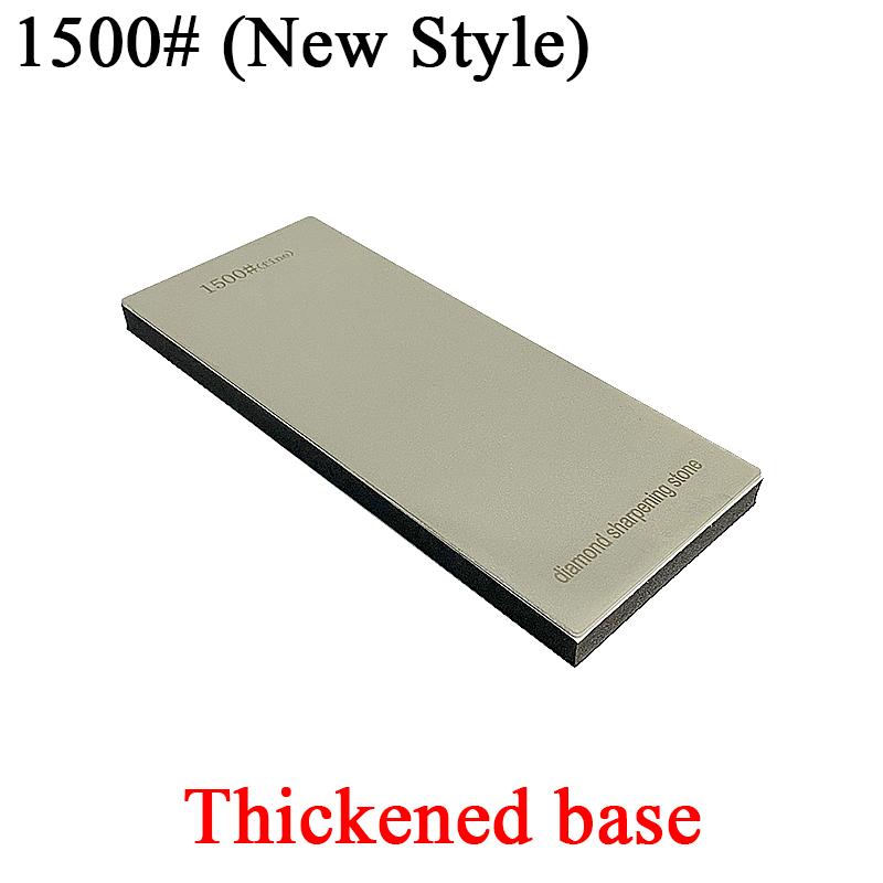 Thickened Non-slip Base Diamond Stone Kitchen Knife Sharpening System Tool 15 Degree Sharpener Whetstone Leather Polishing