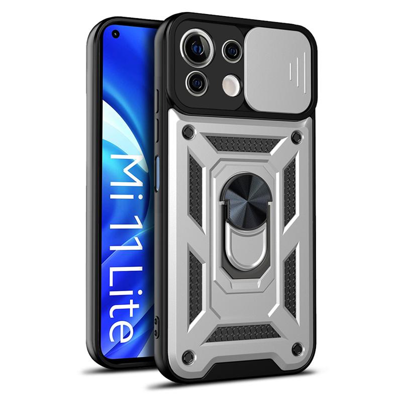 

Чехол для Xiaomi Mi 11 Lite, противоударные чехлы для телефонов Xiomi Mi11 Xiaomi11 Lite Ne 5g Mi 11Lite, легкий чехол с магнитным кольцом For Mi 11 Lite 4g