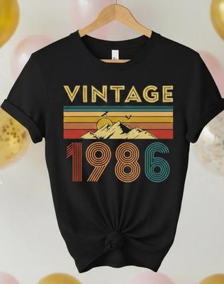 Vintage 1986 40. Geburtstag T-Shirt - Limitierte Edition Geschenk