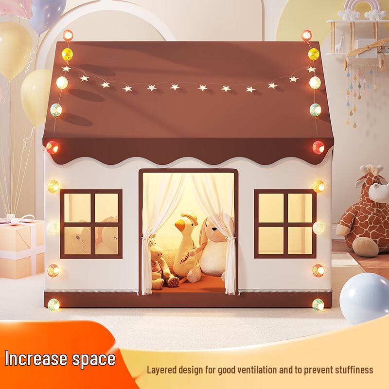 ZISIZ Kids Indoor Castle Play Tent