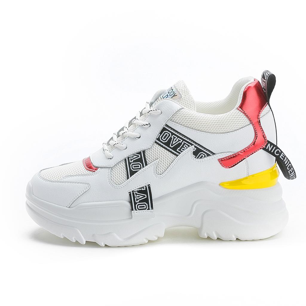 Dad Shoes 2026 Women's New Casual Sports Shoes with Thick Soles and Increased Infield