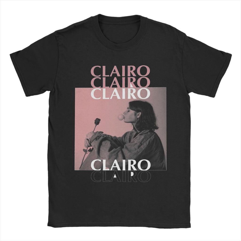 Singer Clairo Pretty Girl T-Shirts for Men  Funny Pure Cotton Tee Shirt Crew Neck Short Sleeve T Shirts Adult Clothes