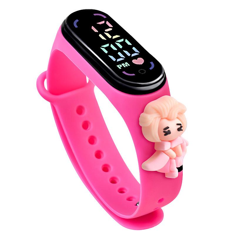Children's LED Cartoon Sports Watch - Student Touch Electronic Timepiece.