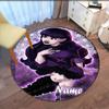 Custom Name Monster High Printed Round Rug Carpet Chair Rug Area Rug Entryway Doormats,for Office Chair Living Room Bedroom Kitchen Room.